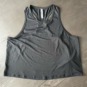 Women's Black Sleeveless Top